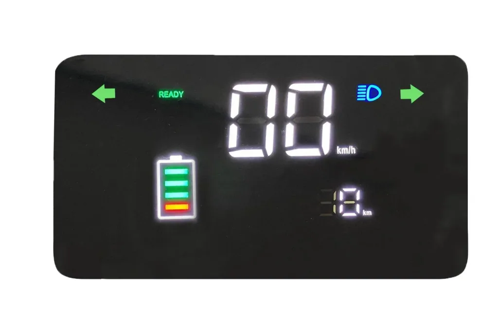 E-Scooter "Messina" 20 km/h white - Economical - Efficient thanks to high-quality wheel hub motor and lithium battery