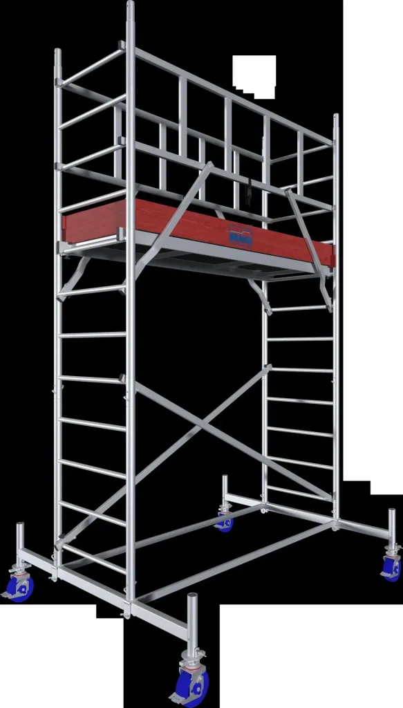 MONTO ProTec aluminum mobile scaffold, working height approx. 2.90 m