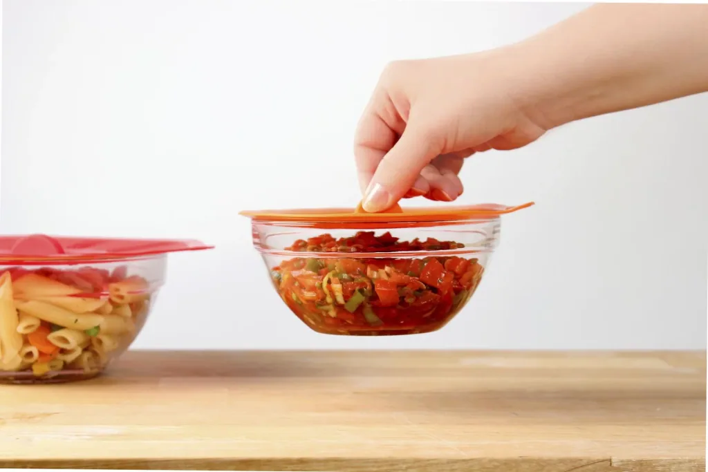 Silicone storage lids, large, 3 pieces