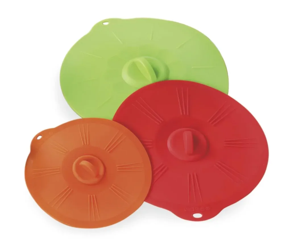 Silicone storage lids, large, 3 pieces