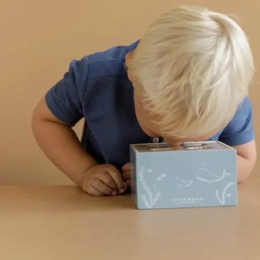 Little Dutch sorteerdoos "Oceaan" blauw