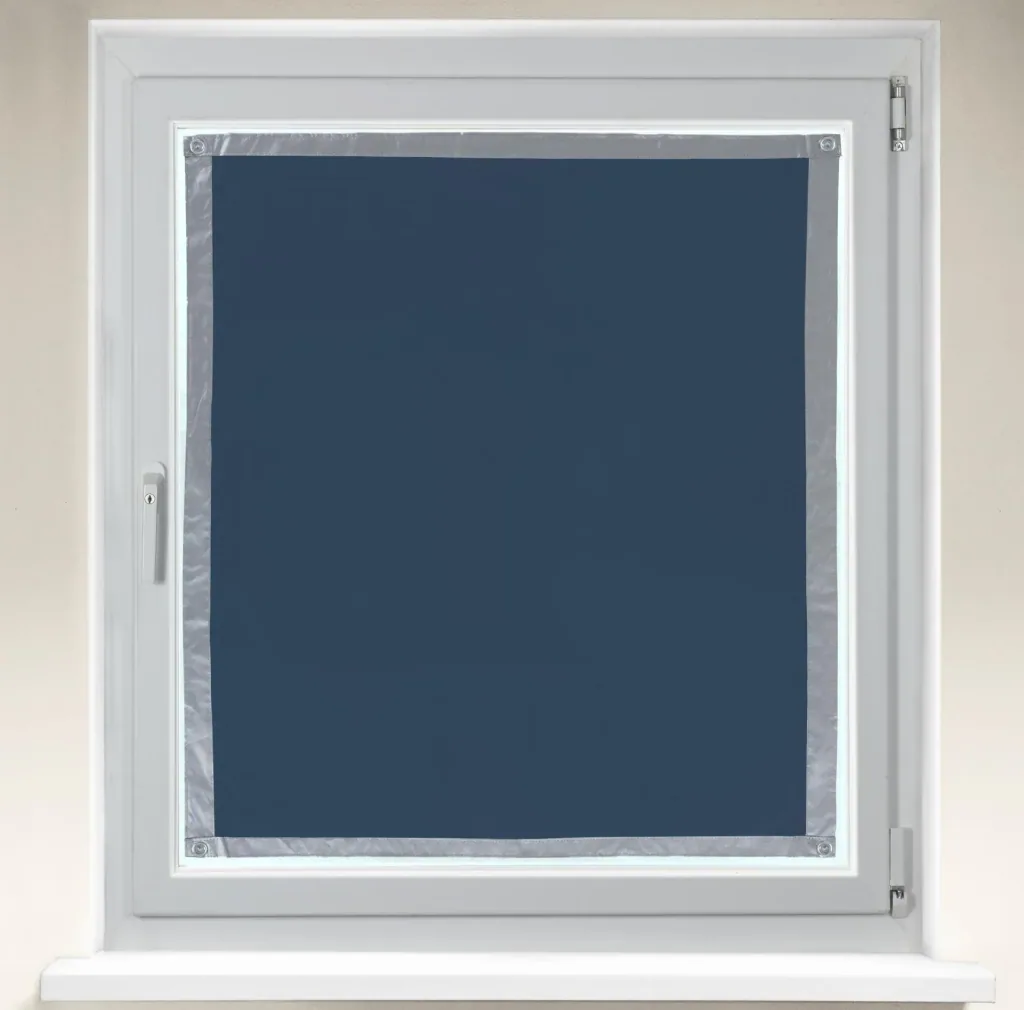Heat and cold privacy screen for windows, with suction cups, 94 x 114 cm