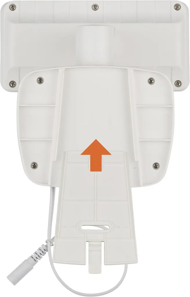 Solar LED spotlight "SOL 800 plus" with infrared motion detector - IP44 in white