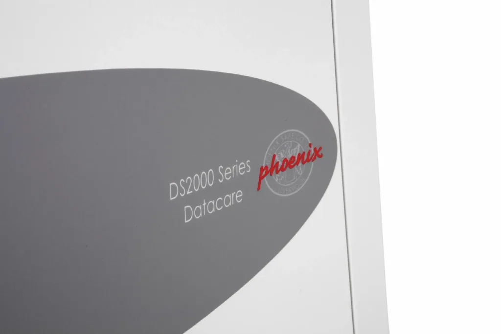 Data protection safe Datacare external dimensions 420 x 350 x 430 mm, with fingerprint lock