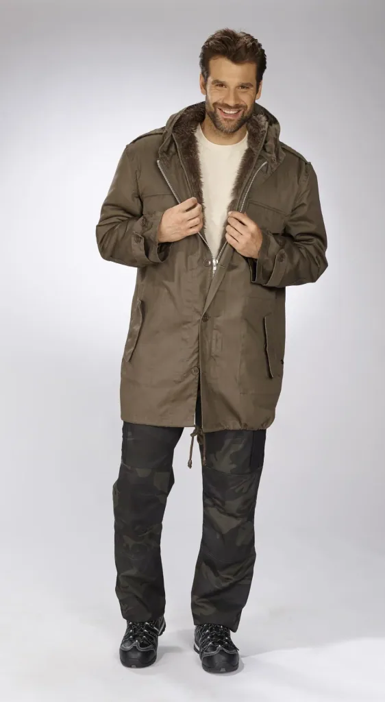 Parka, Farbe steingrau, Size 5XL