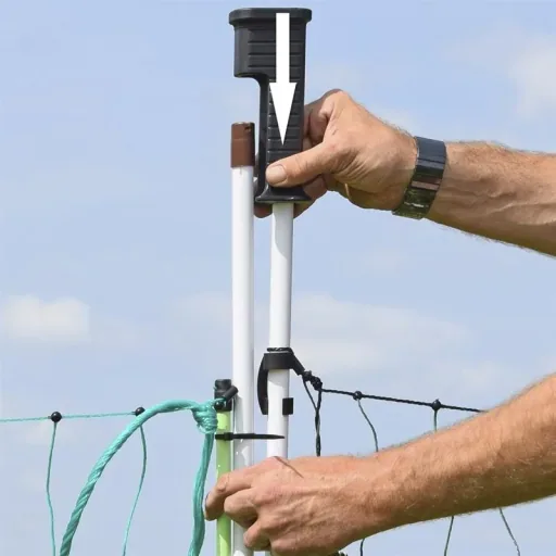 Jumbo goal 112 cm with double spike, 3 m