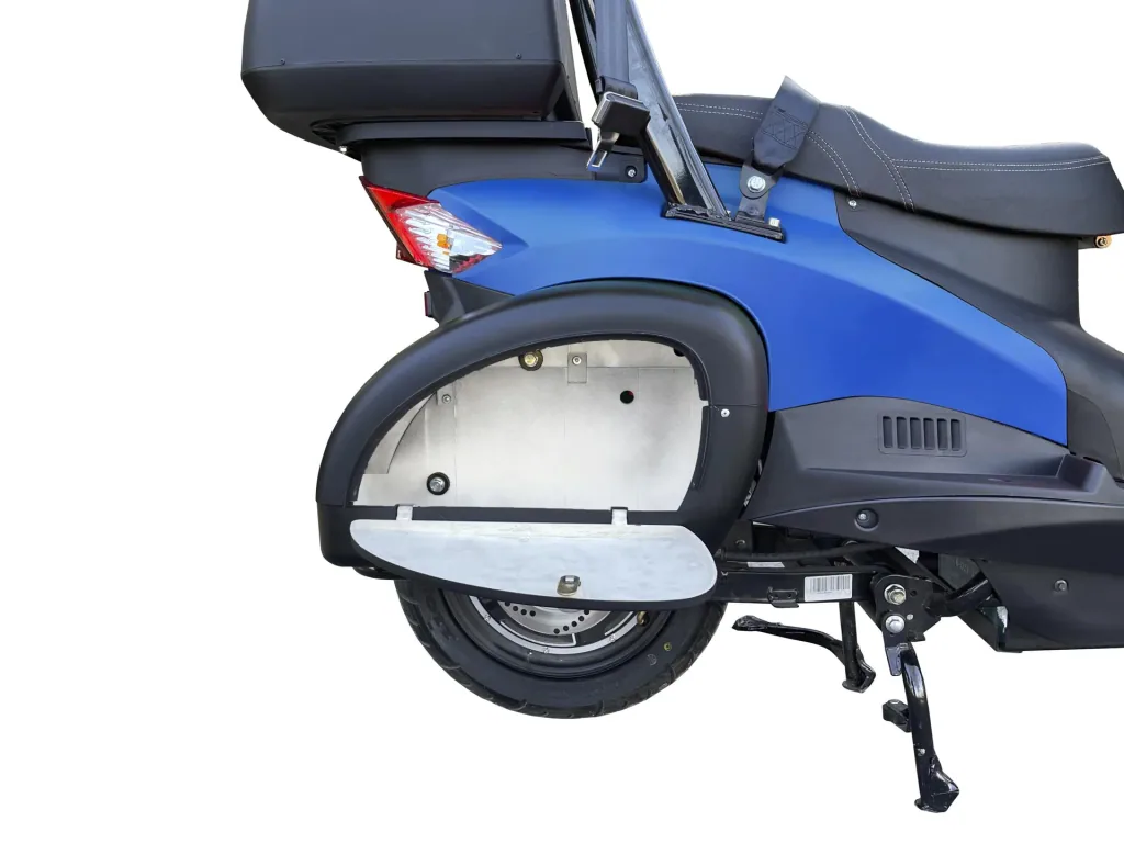 E-compact scooter "Lucca Duo", 25 km/h, blue