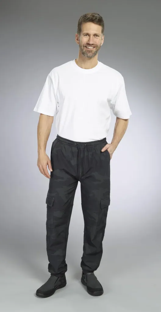 Softshell pants, camouflage, size M