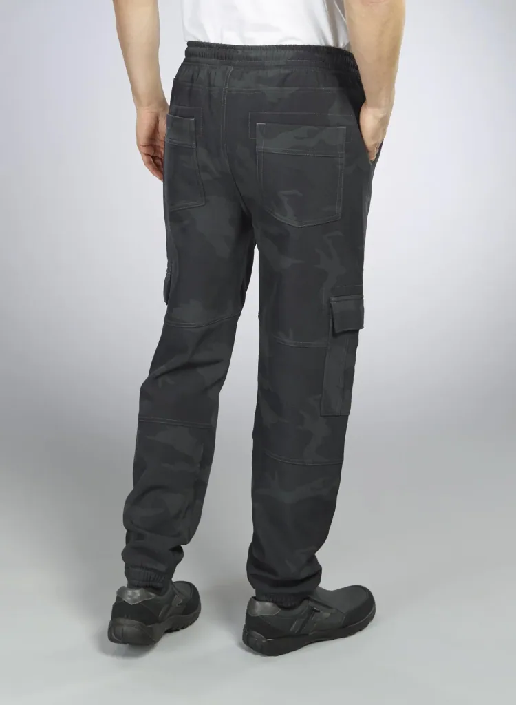Softshell pants, camouflage, size M