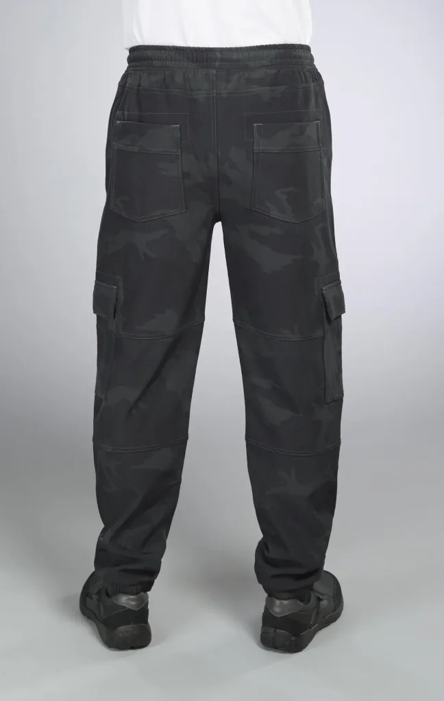 Softshell pants, camouflage, size M