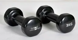 Vinyl Dumbbells - Beauty Bells 2 x 3 kg (pair)