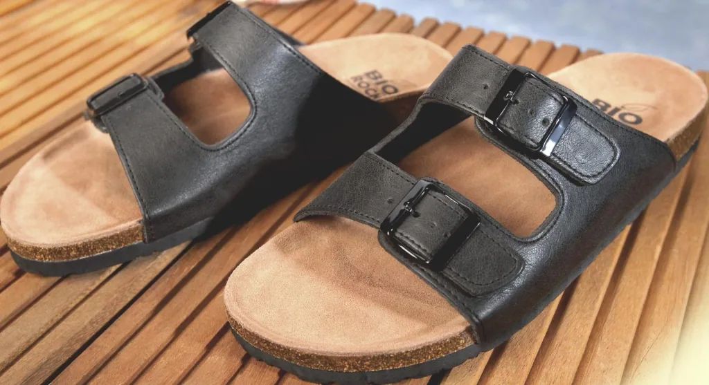 Mules, color black, size 44