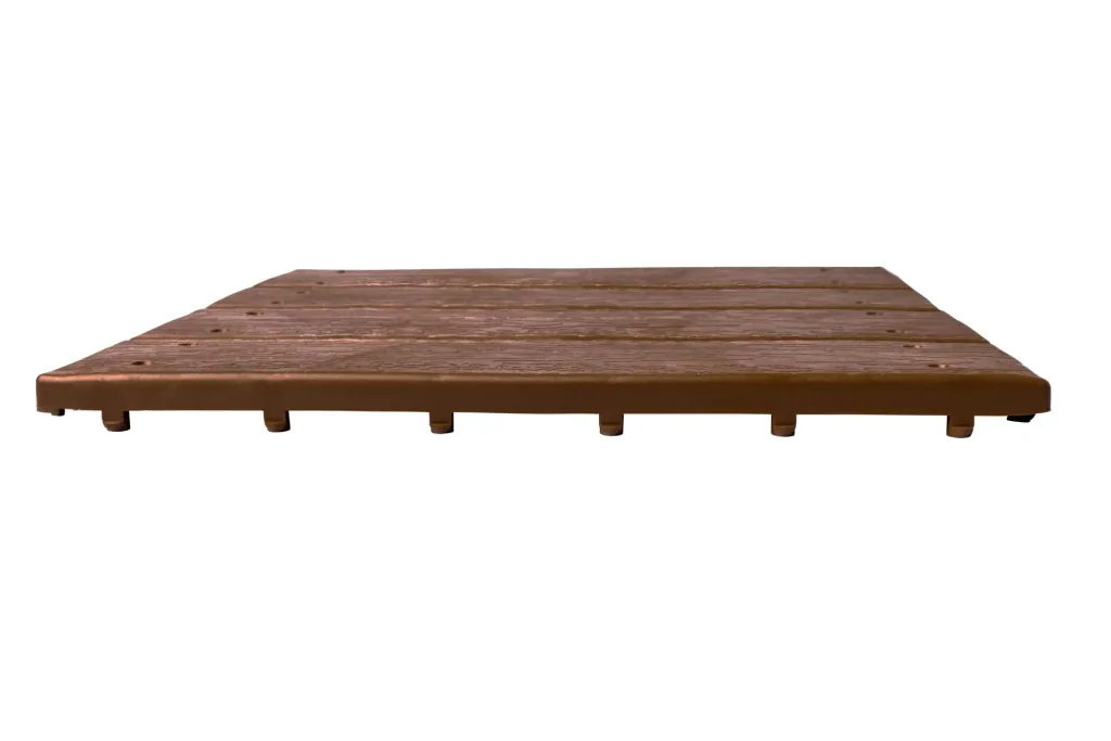 Garden slabs, wooden plank look, 30 x 30 cm, set of 6