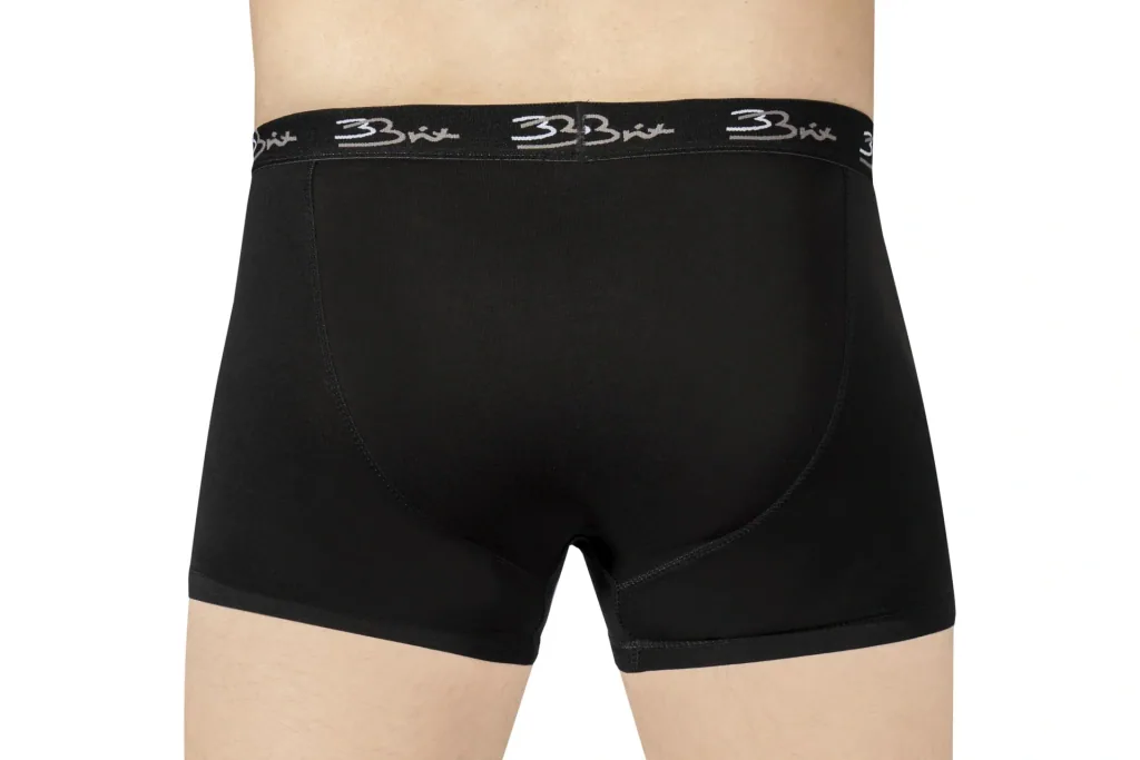 Boxer shorts in a double pack, color black, size M