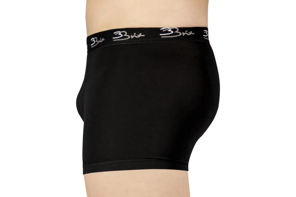 Boxer shorts in a double pack, color black, size M