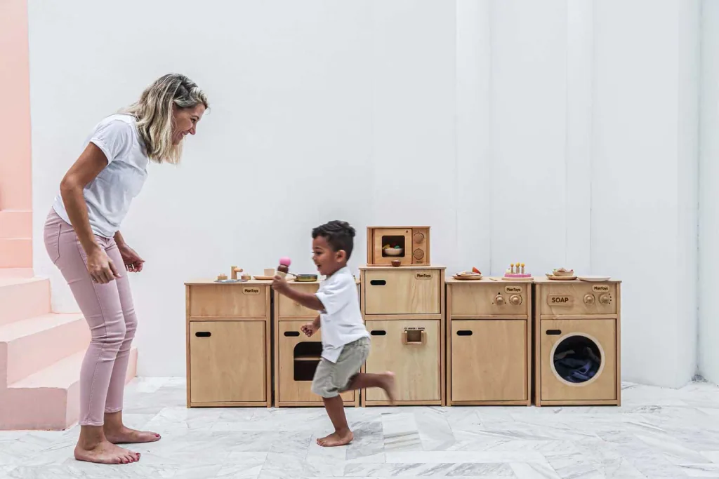 Plan Toys kinderen koelkast hout