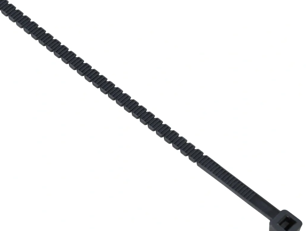 Twist Cable Ties, Black UV 360 x 8.0 mm