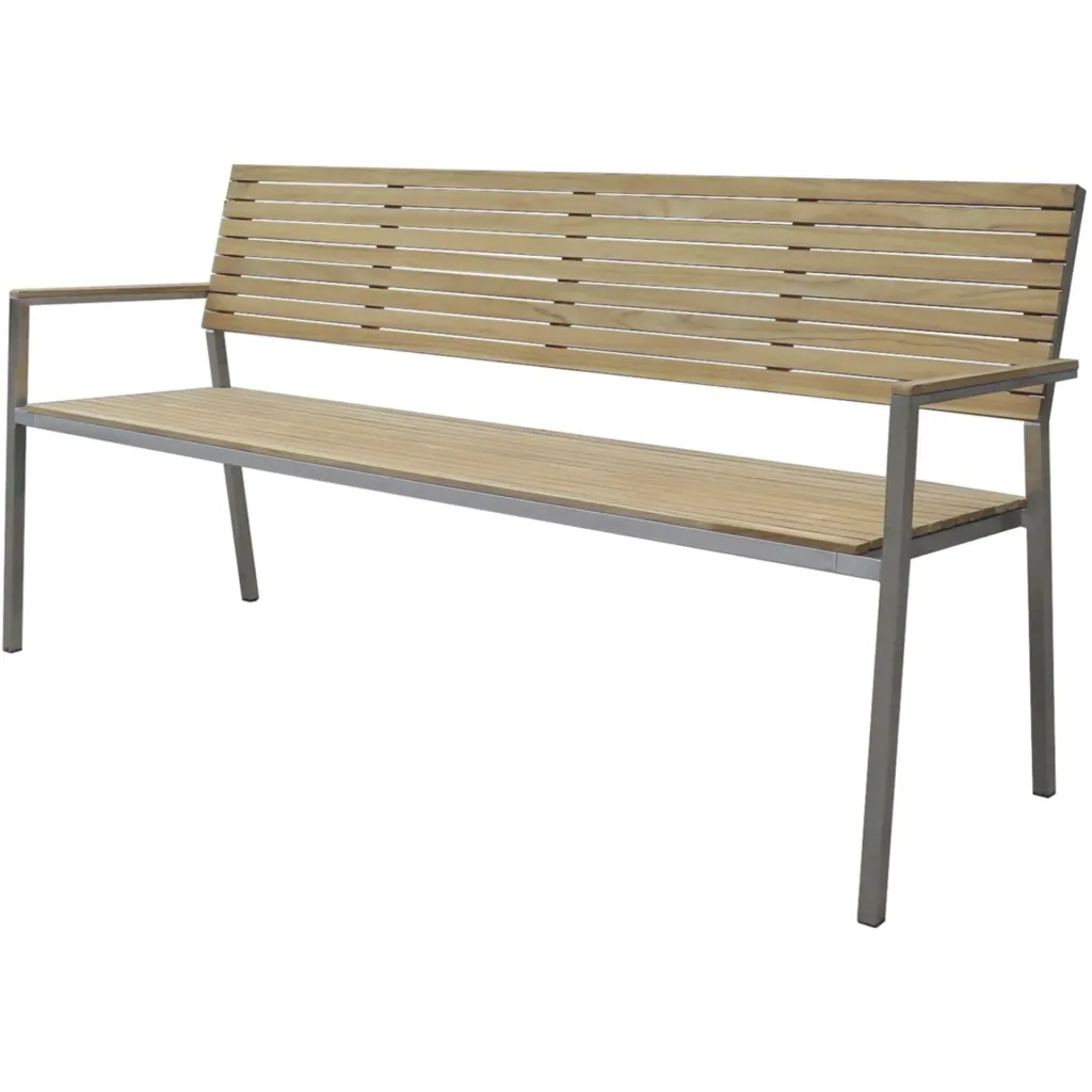 Garden bench "Denver" 4-seater