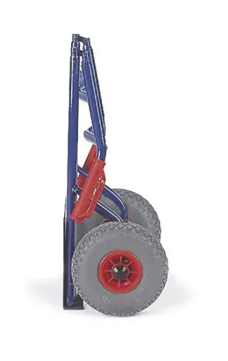 Folding wheelbarrow Solid rubber wheels 250 mm