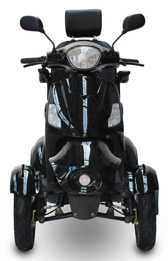 Electric mobility scooter 525 Black 4 wheels, senior mobility scooter