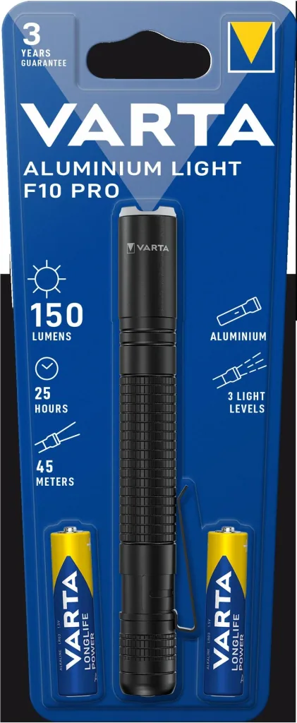 LED flashlight - F10 Pro Aluminium Light, shockproof