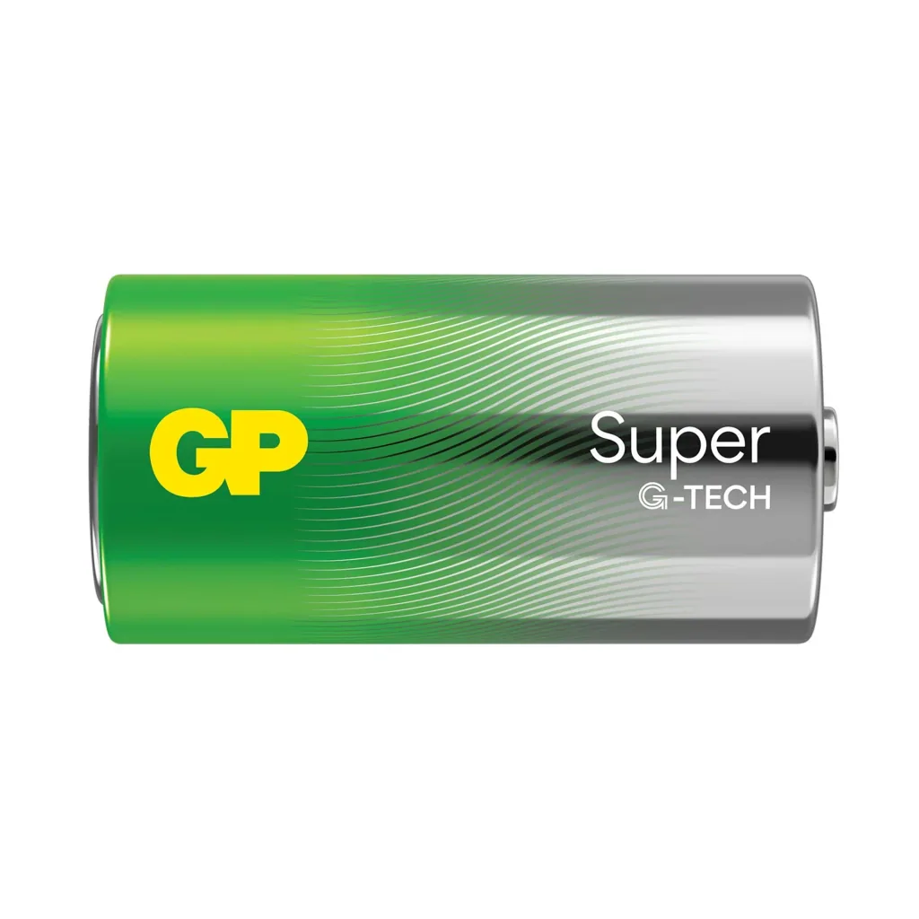 SUPER Baby C Alkaline Batteries - 2 pieces