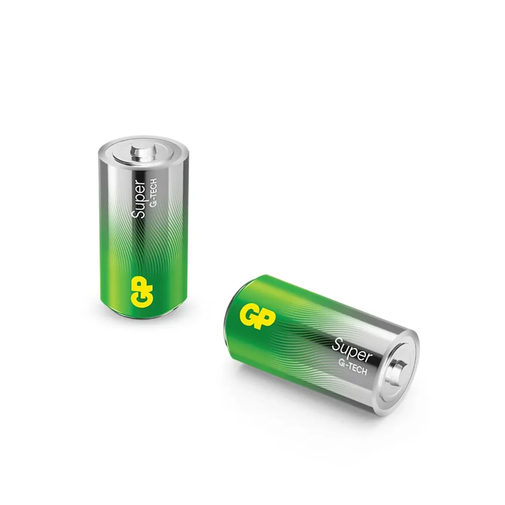 SUPER Baby C Alkaline Batteries - 2 pieces