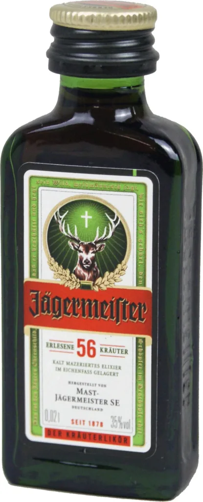 Jägermeister herbal liqueur, 0.02 L