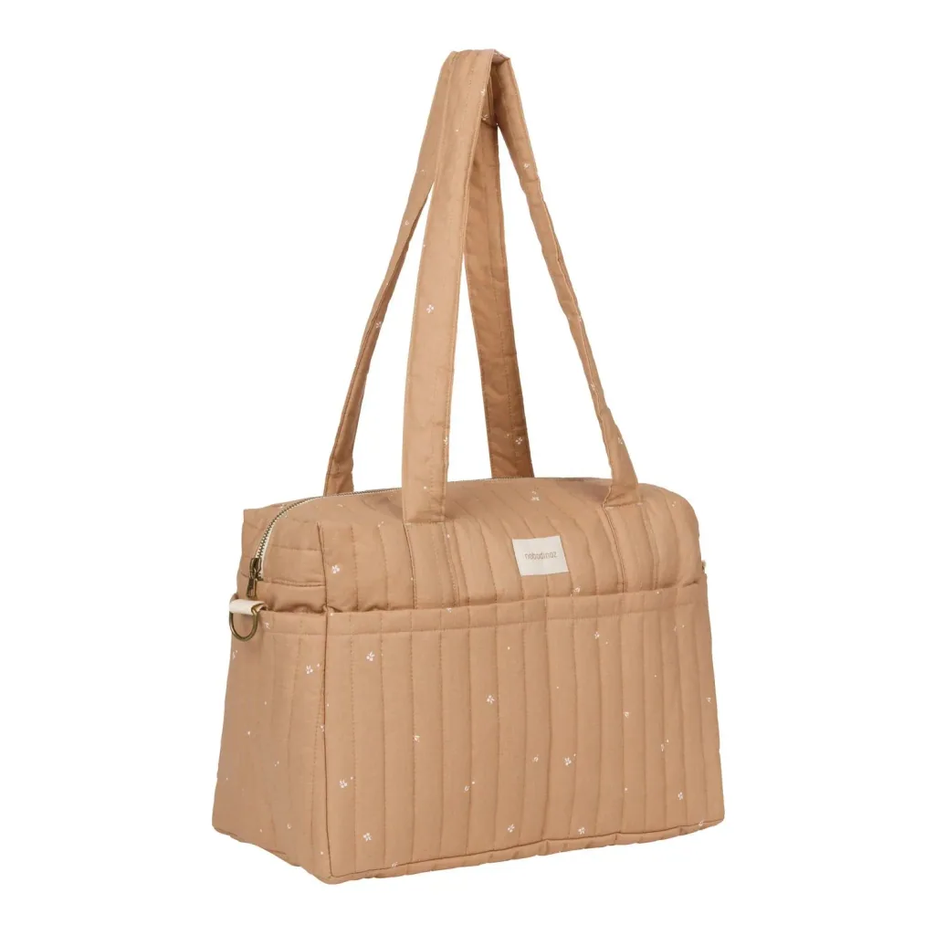 Nobodinoz STORIES Luieretas voor kinderwagen, kinderwagertas, 40 x 30 x 25 cm, Kleur: Blozende kleine kersen