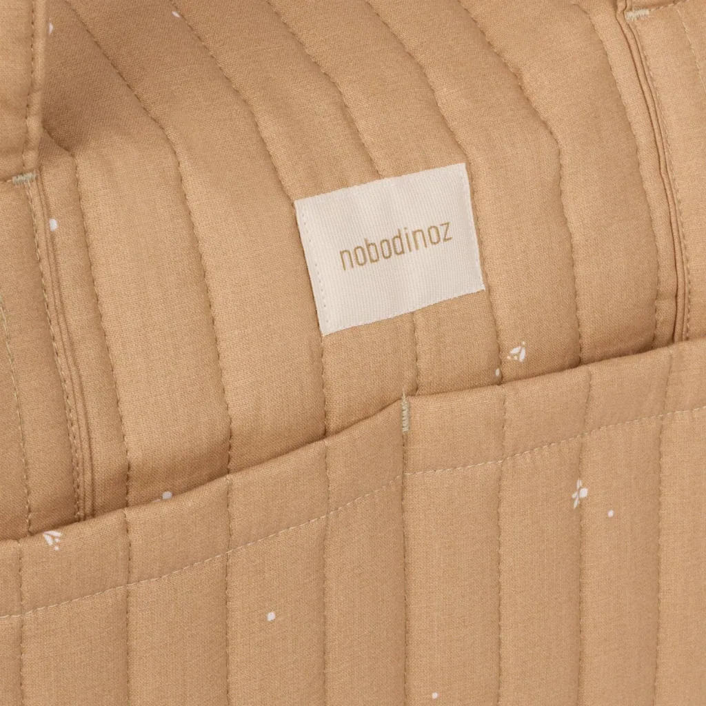 Nobodinoz STORIES Luieretas voor kinderwagen, kinderwagertas, 40 x 30 x 25 cm, Kleur: Blozende kleine kersen