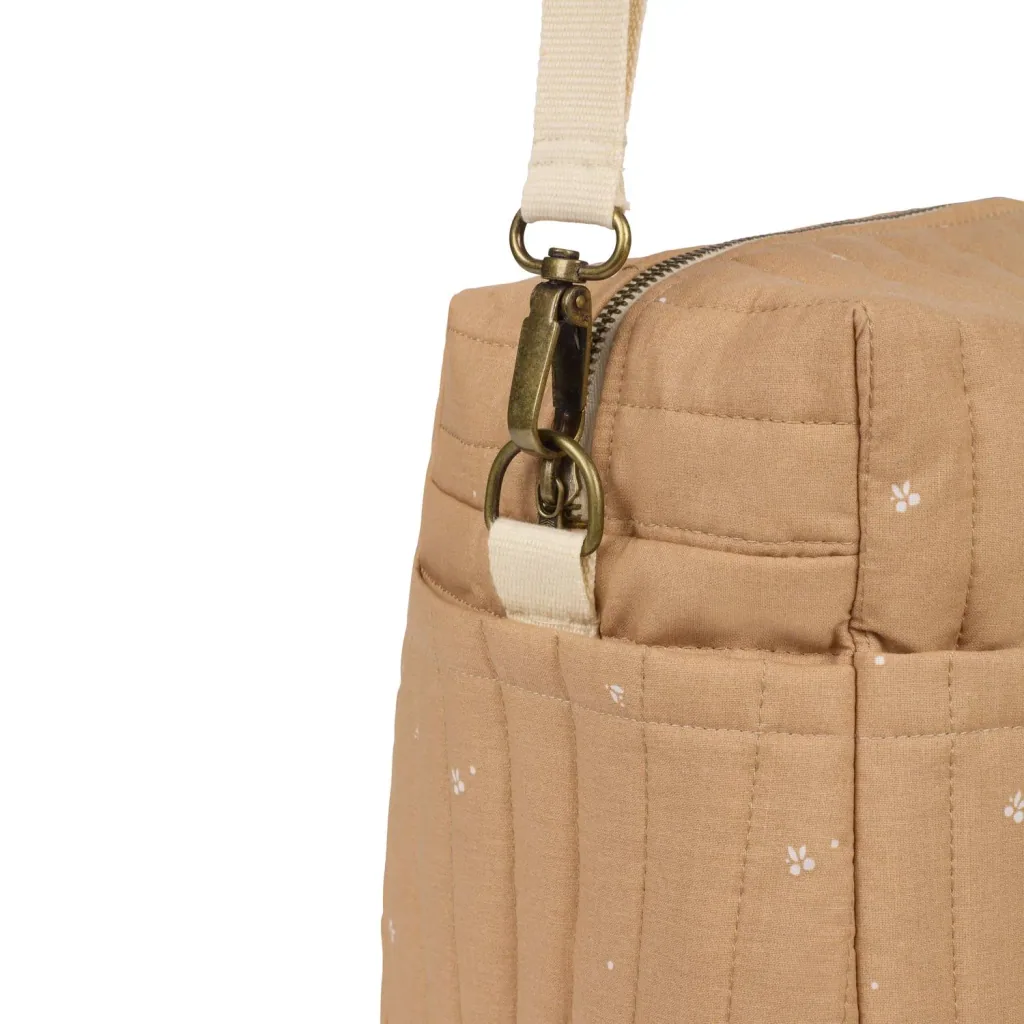 Nobodinoz STORIES Luieretas voor kinderwagen, kinderwagertas, 40 x 30 x 25 cm, Kleur: Blozende kleine kersen