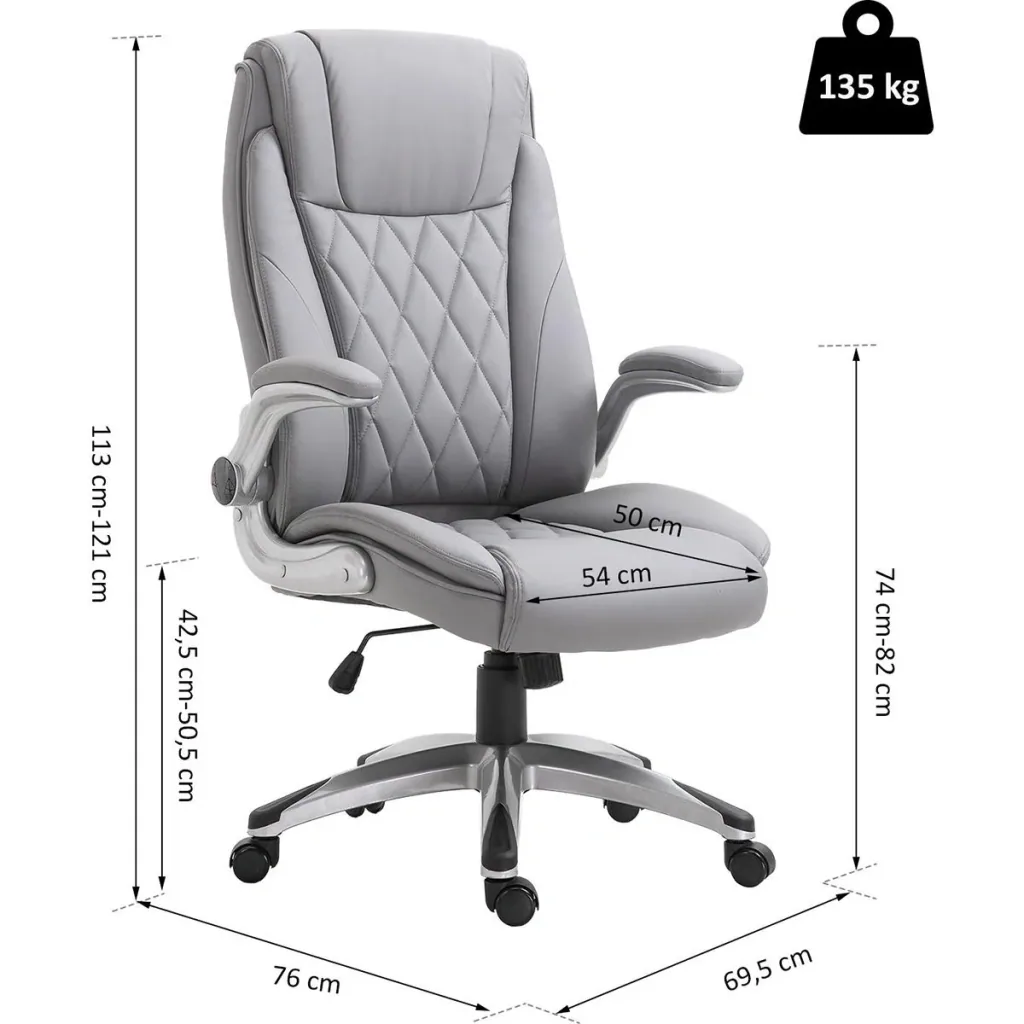 Office chair with rocking function