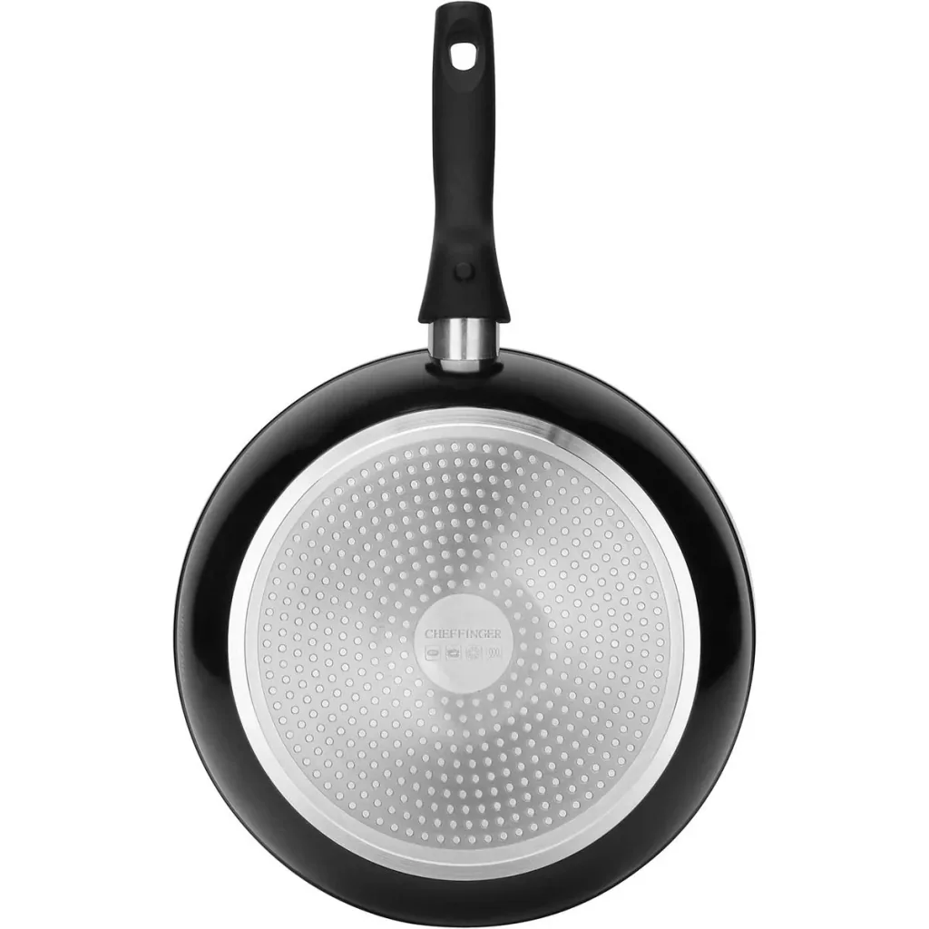 Wok pan - with lid - 30cm - Black