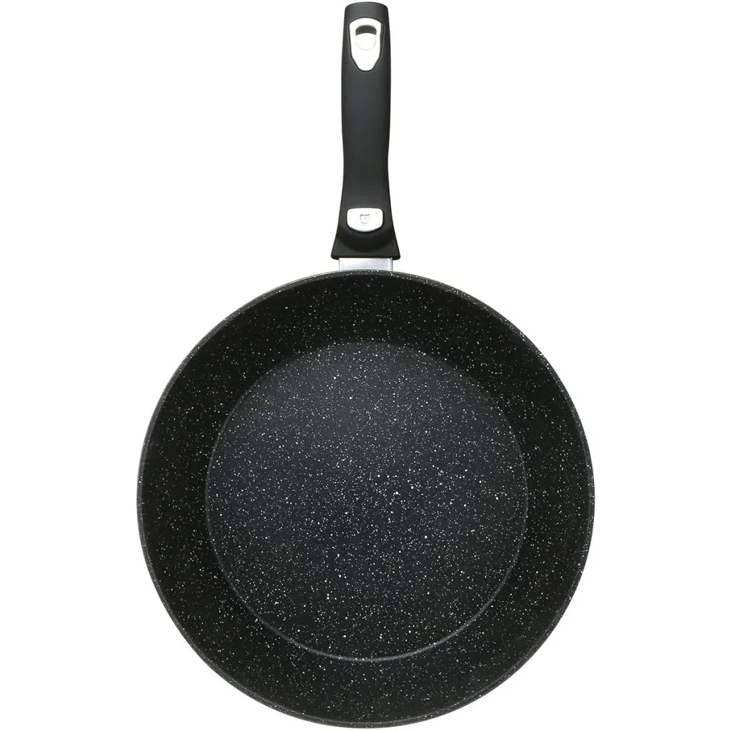 Wok pan - with lid - 30cm - Black