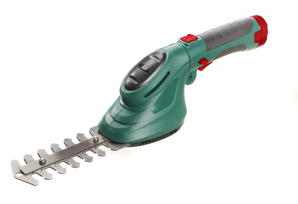 2 in 1 LI-ION grass and hedge trimmer, 3.6 Volt + chainsaw cleaner 400 ml