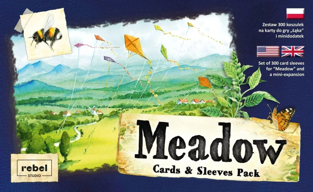 Board game Meadow - Cards & Sleeves Pack (Expansion)