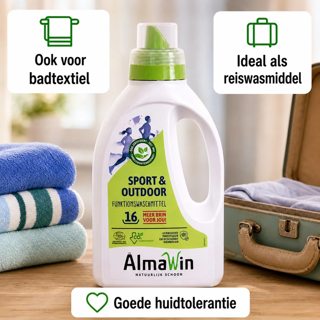 Wasmiddel sportkleding, wasmiddel outdoor kleding, 750 ml