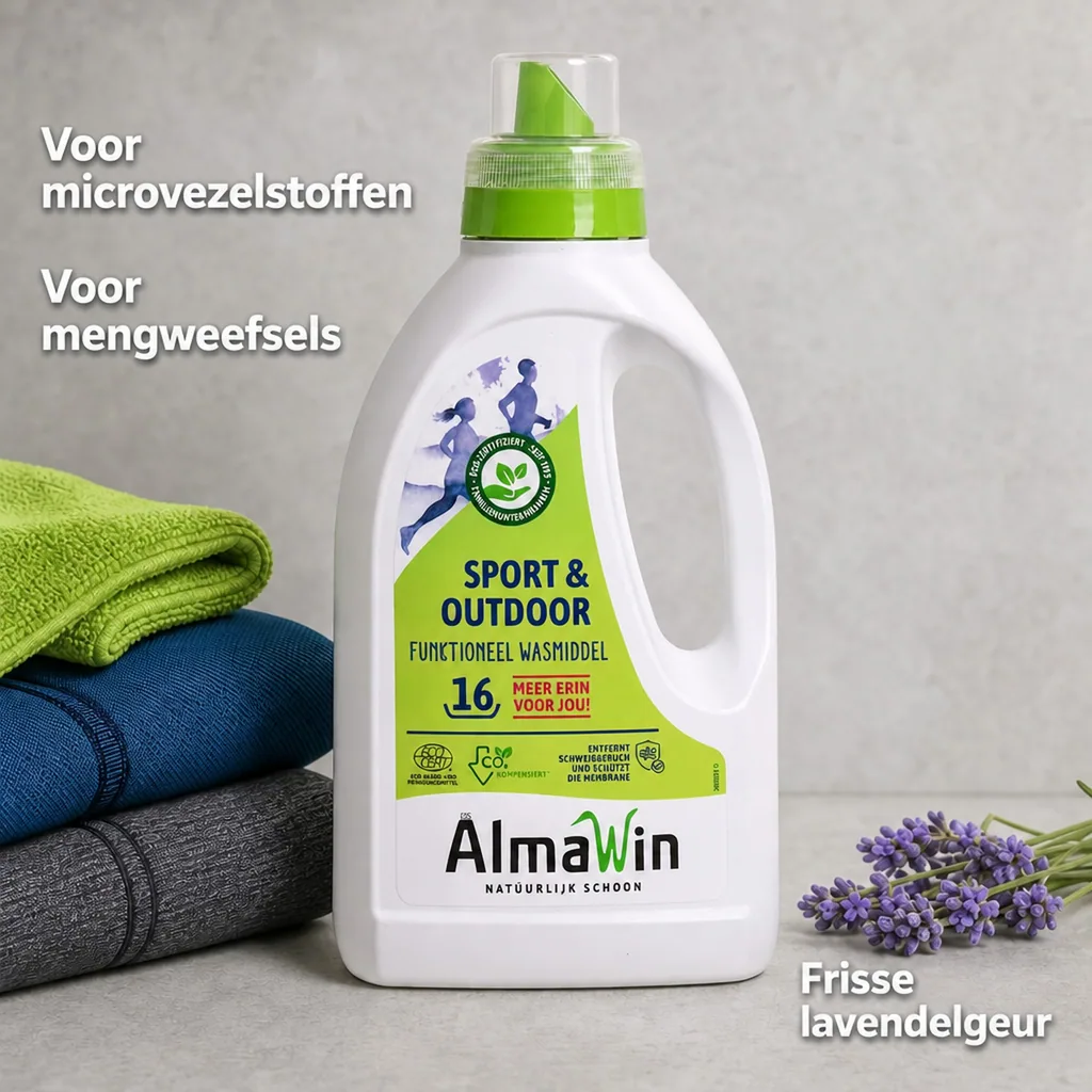 Wasmiddel sportkleding, wasmiddel outdoor kleding, 750 ml