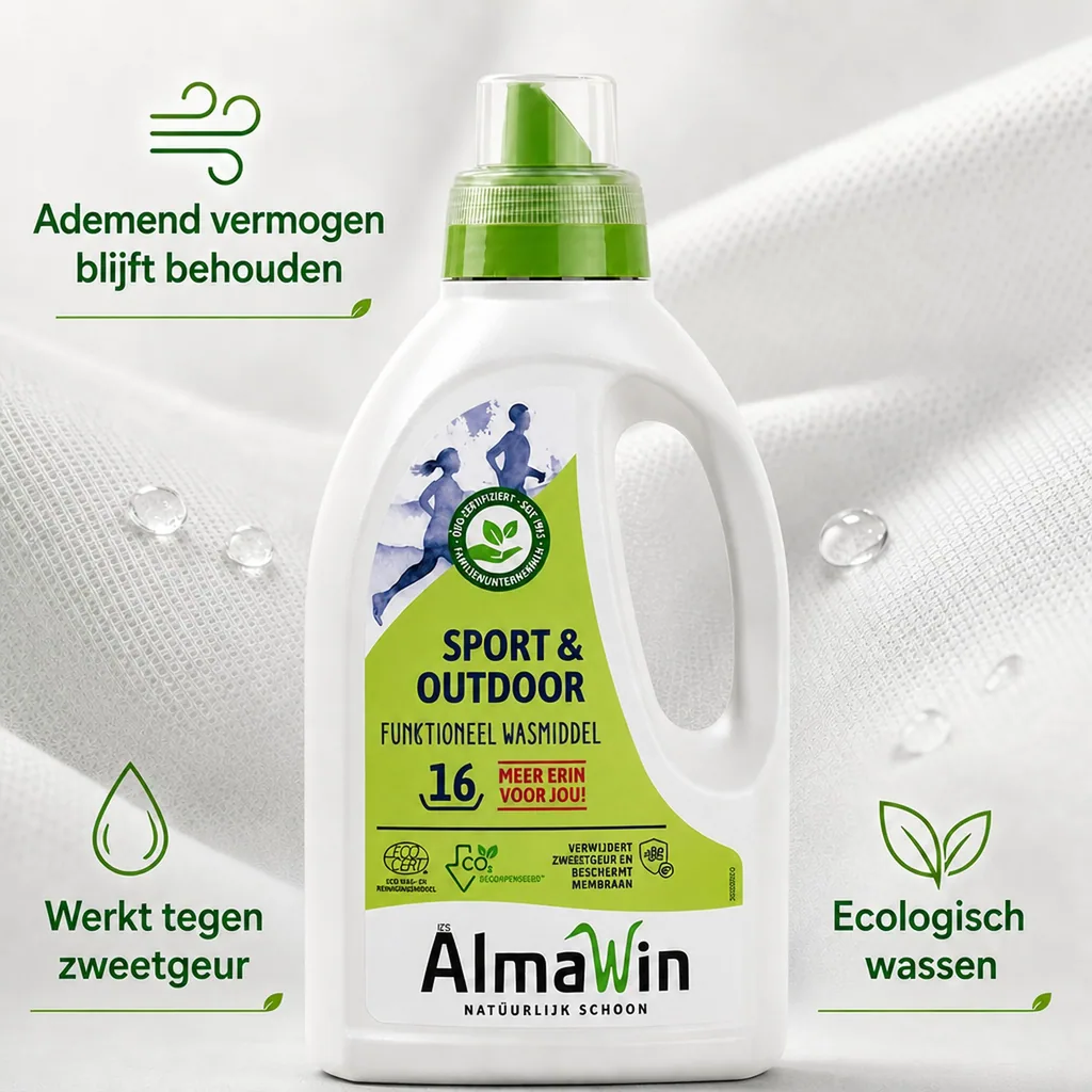 Wasmiddel sportkleding, wasmiddel outdoor kleding, 750 ml