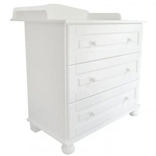 Caramella commode "Romantik" wit, Luier: Ja