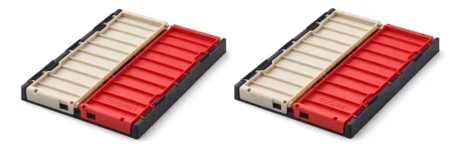 Liewood Opbergdoos, opbergkist - Weston, S, 2-pack, Kleur: Multi -mix