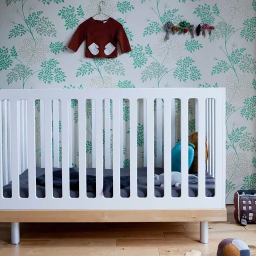 Oeuf babybed classic walnoot 70 x 140