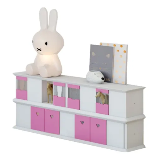 Mathy by Bols BOXES Plank stal klein roze