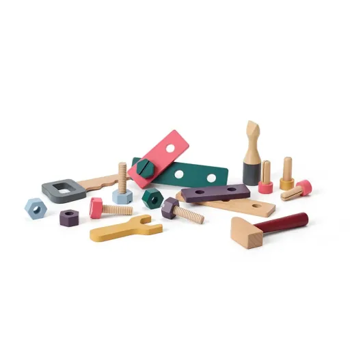 Kids Concept speelwerkbank hout naturel