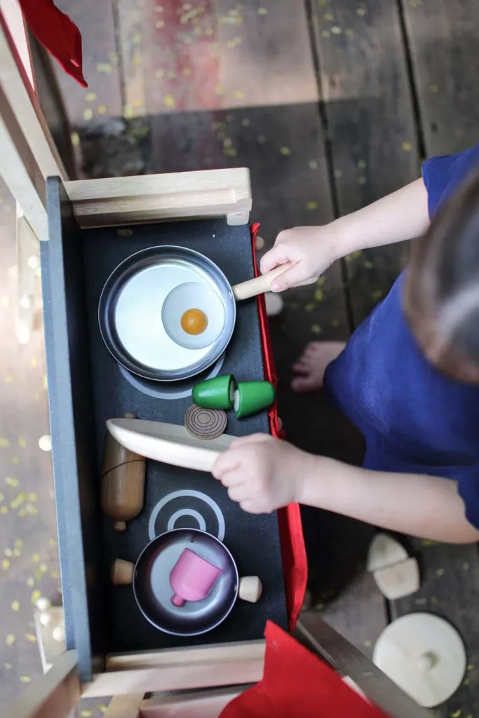 Plan Toys kinder speelcentrum hout