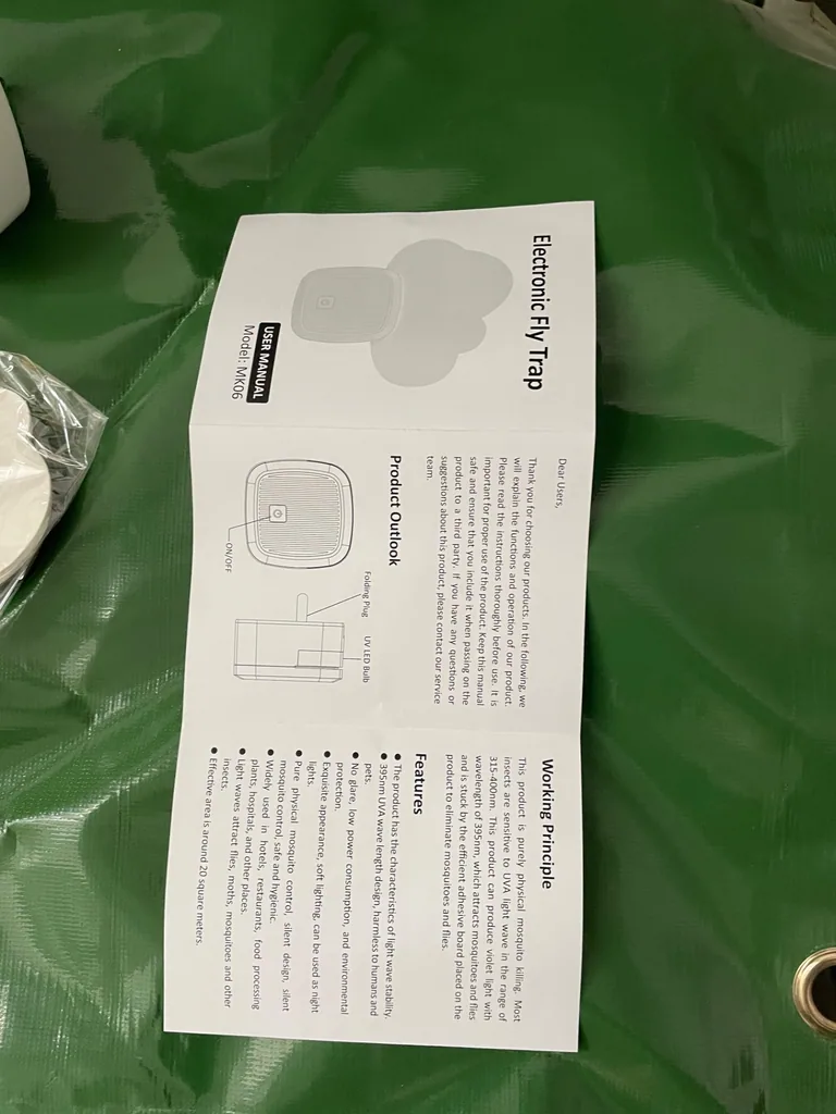 Elektronische UV-insectenval MK06, dubbele verpakking