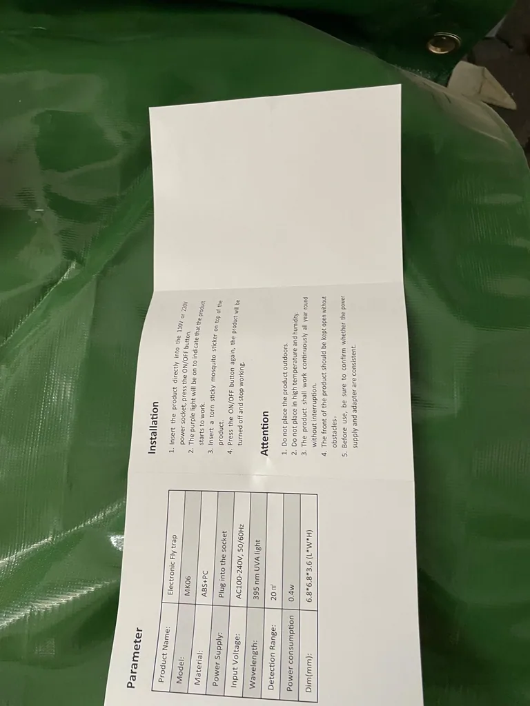 Elektronische UV-insectenval MK06, dubbele verpakking
