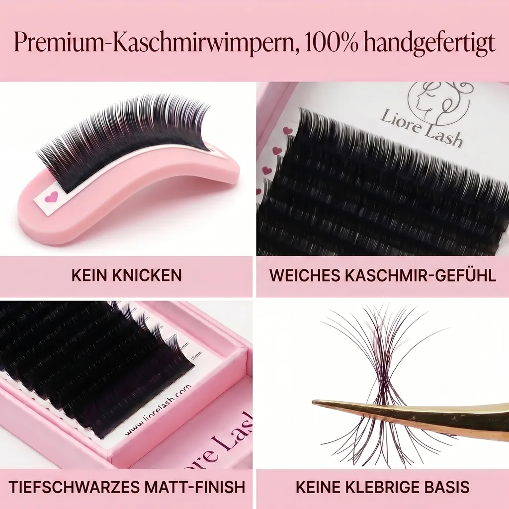 Wimpers voor extensions 16 rijen - 0.05 M (mix 7-15 mm) - Liore Lash