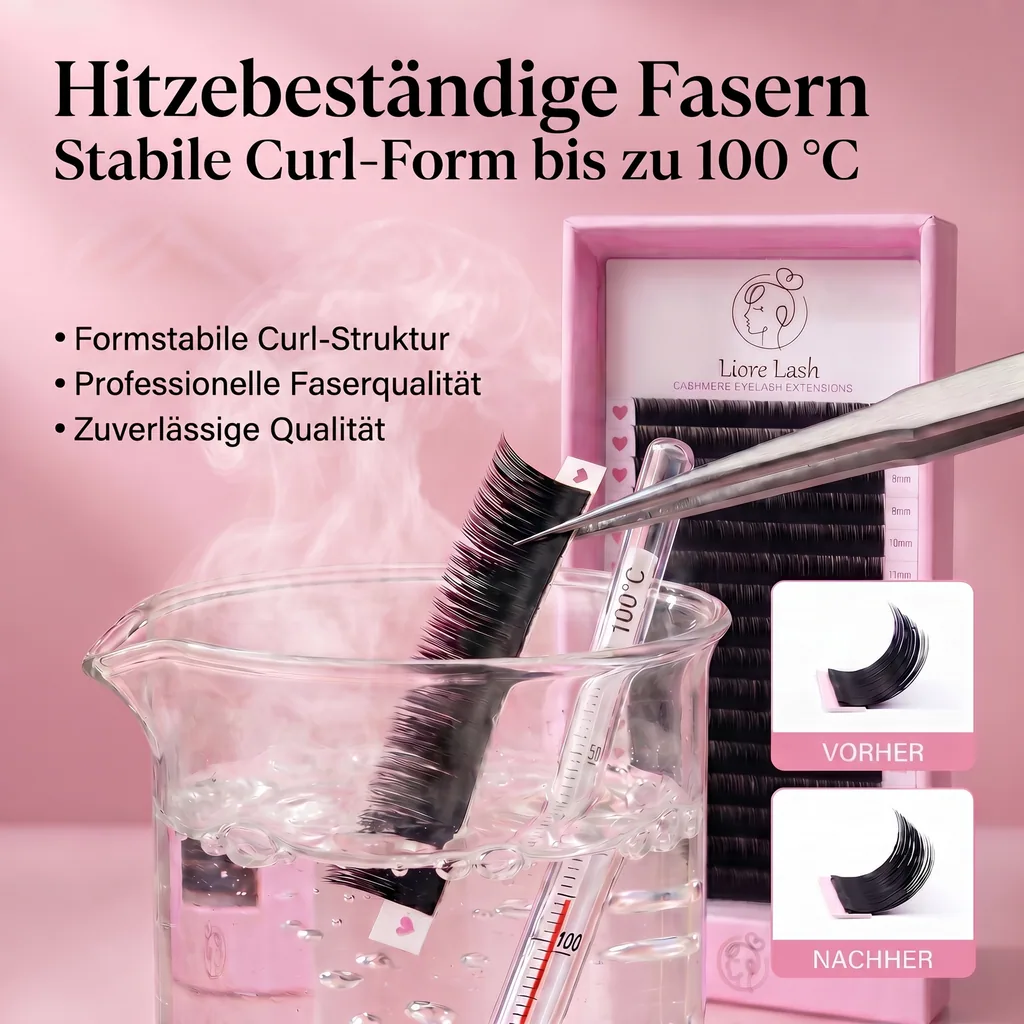 Wimpers voor extensions 16 rijen - 0.05 M (mix 7-15 mm) - Liore Lash