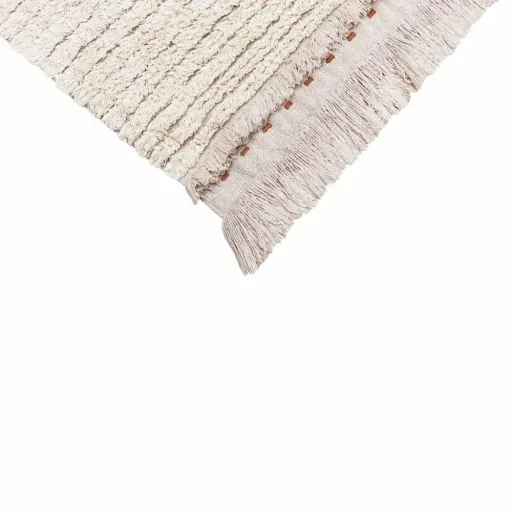 Lorena Canals wasbaar omkeerbaar vloerkleed "Reversible Duetto" beige, Maat: 140 x 200 cm